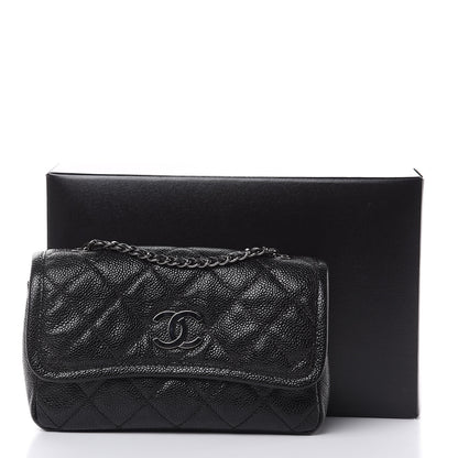 Chanel Caviar Small Natural Beauty Flap Black 10 of 10