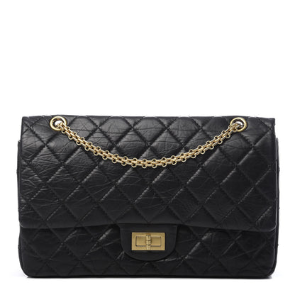 Chanel Aged Calfskin Quilted 2.55 Reissue 227 Flap Black 1 of 10