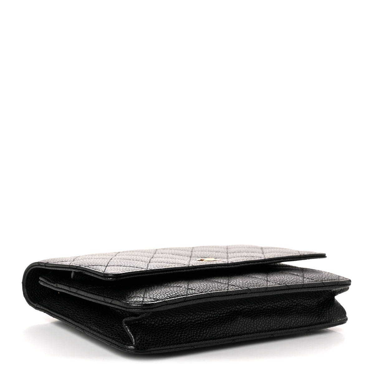 Chanel Caviar Quilted Wallet on Chain WOC Black 4 of 12