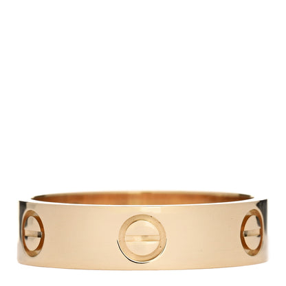 Cartier 18K Yellow Gold 5.5mm LOVE Ring 61 9.5 1 of 4