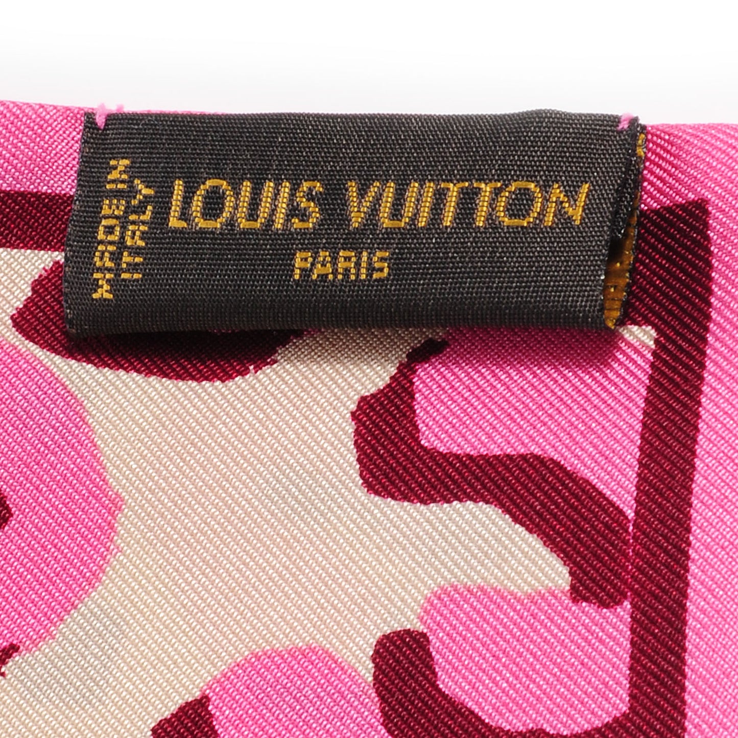Silk Leopard Bandeau Blanc Corail