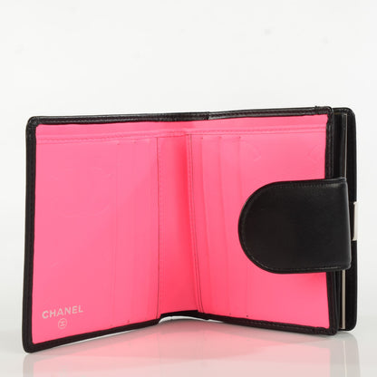 Chanel Calfskin Quilted Cambon Bi-Fold Wallet Black 9 of 9