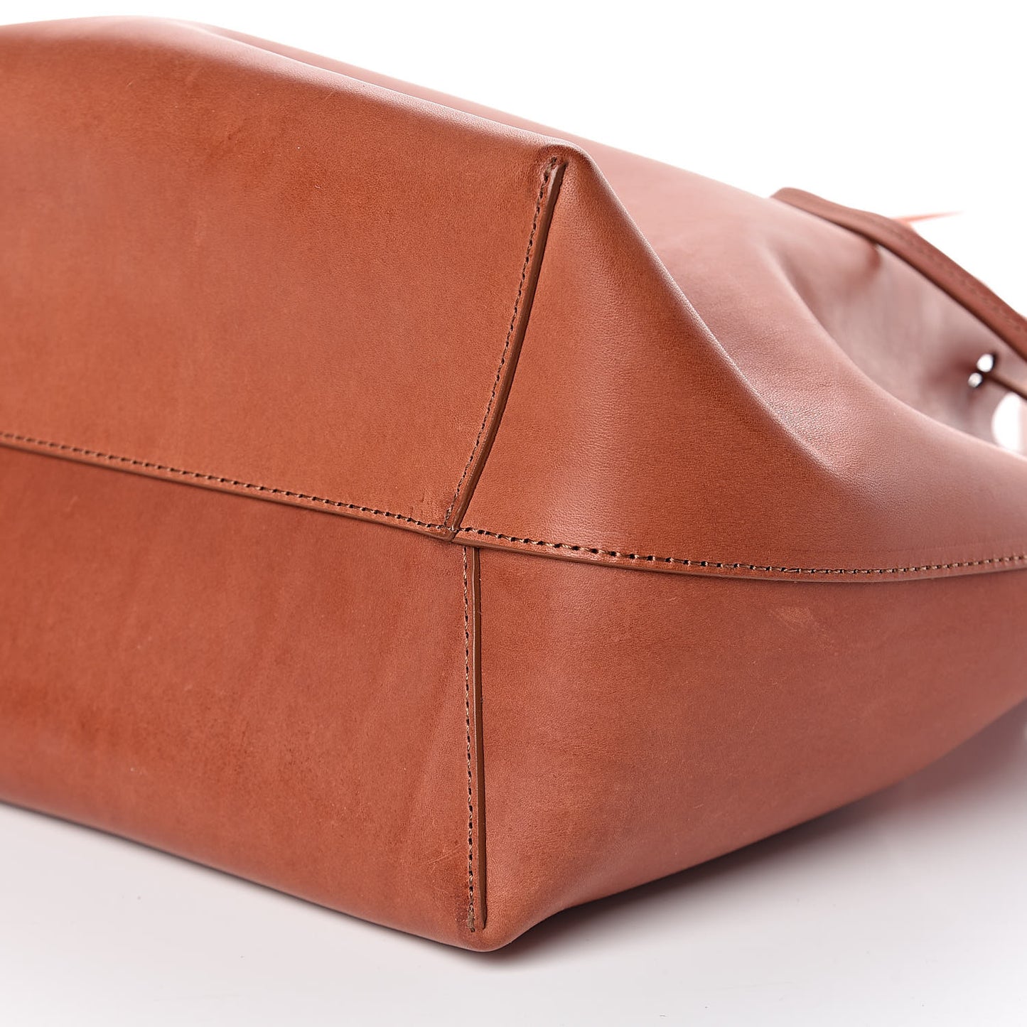 Calfskin Bucket Bag Brandy