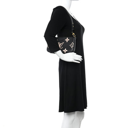 Louis Vuitton Empreinte Monogram Giant Multi Pochette Accessories Large Pochette Black Beige 2 of 9