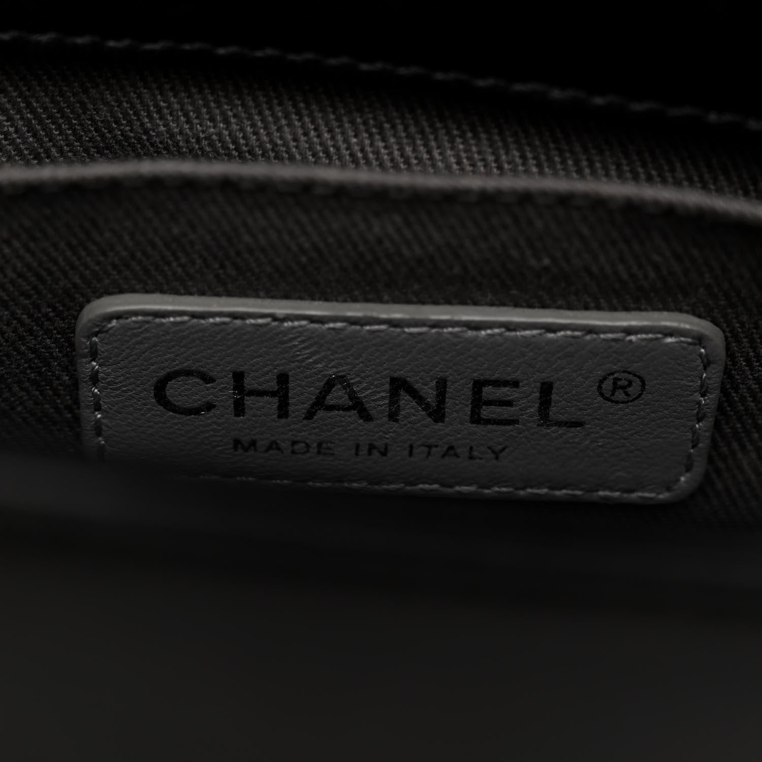 Chanel Lambskin Studded Galuchat Stingray Small Boy Crossbody Flap Black 6 of 10