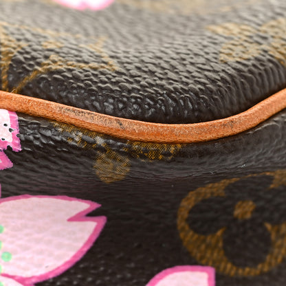 Louis Vuitton Monogram Cherry Blossom Pochette Accessories Brown 13 of 25