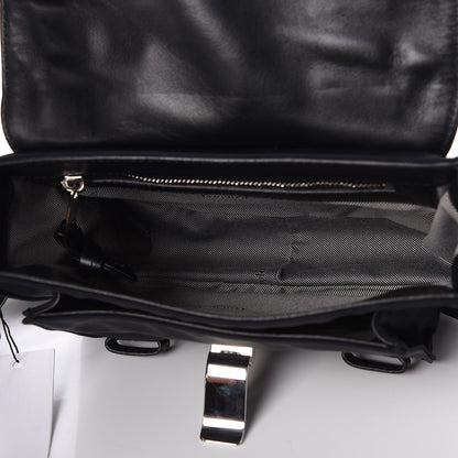 Proenza Schouler Nylon Calfskin PS1 Pouch Messenger Black 5 of 8
