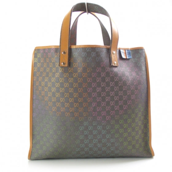 Gucci GG Plus Monogram Large Signature Web Loop Tote Multicolor 1 of 11
