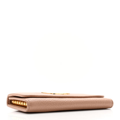 Prada Vitello Grain 6 Key Holder Cipria 4 of 10