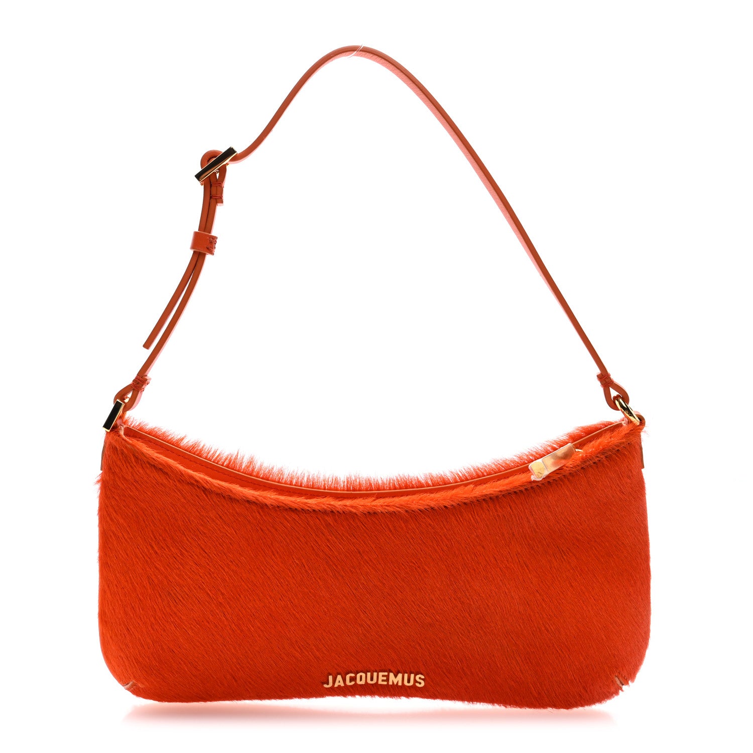 Jacquemus Calf Hair Le Bisou Perle Orange 1 of 9