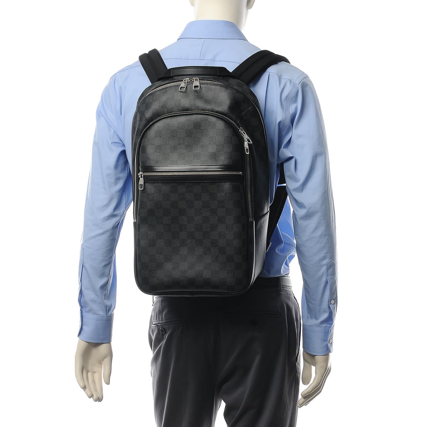 Damier Graphite Michael Backpack