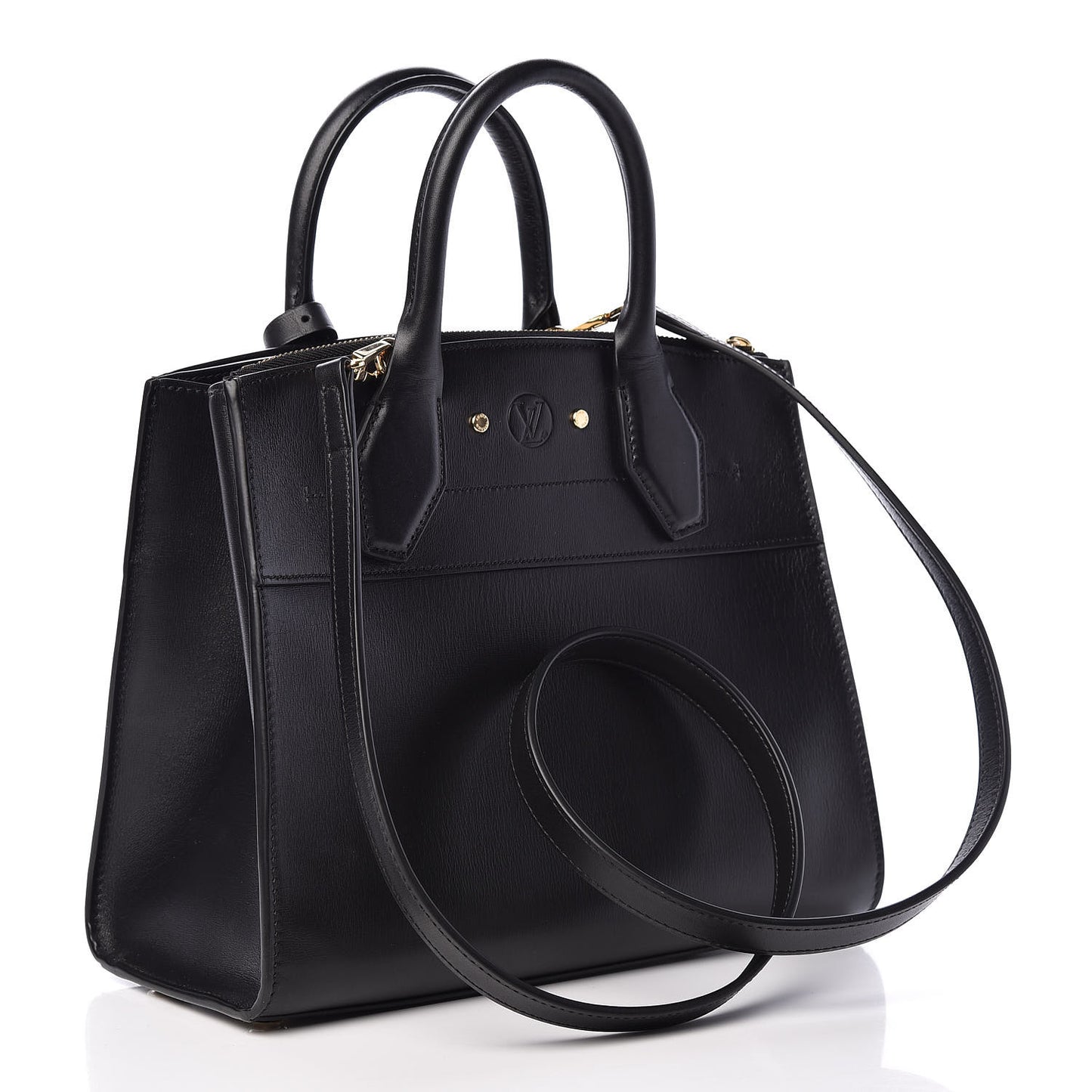 Calfskin City Steamer PM Black