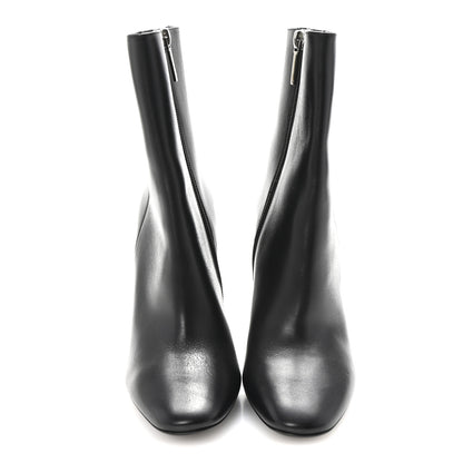 Christian Dior Calfskin Savane Ankle Boots 35 Black 3 of 9