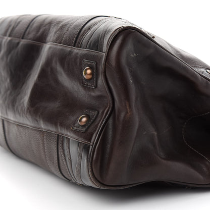 Mulberry Grained Calfskin Tooled Darwin Bayswater Chocolate 8 of 11
