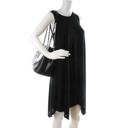 Chanel Caviar Quilted CC Timeless Soft Tote Black 2 of 7