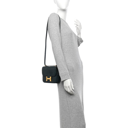 Hermes Matte Alligator Constance 18 Vert Cypress 2 of 12