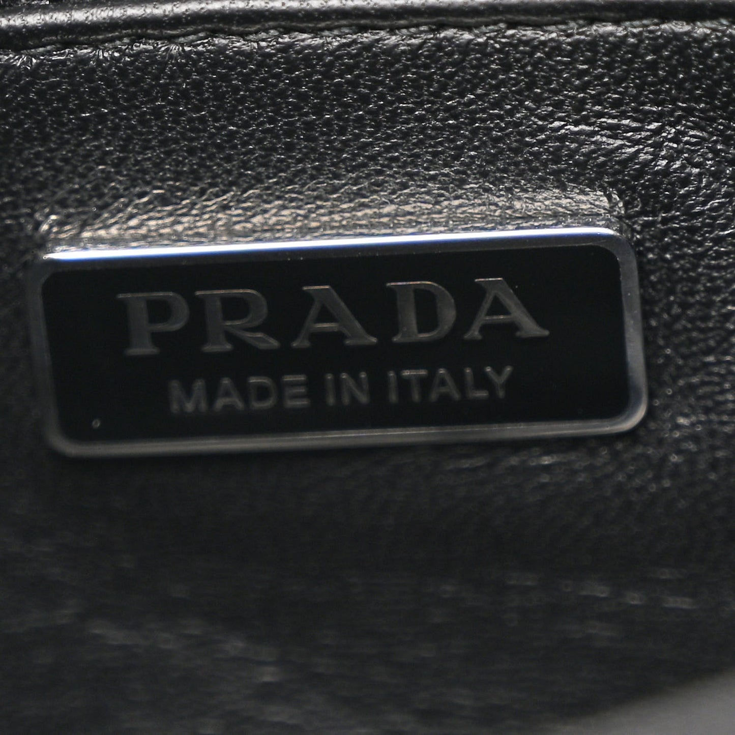 Nappa Soft Padded Re-Edition 2002 Moon Bag Black