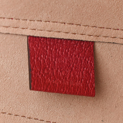 Gucci GG Supreme Monogram Flora Web Large Ophidia Tote Red 6 of 9