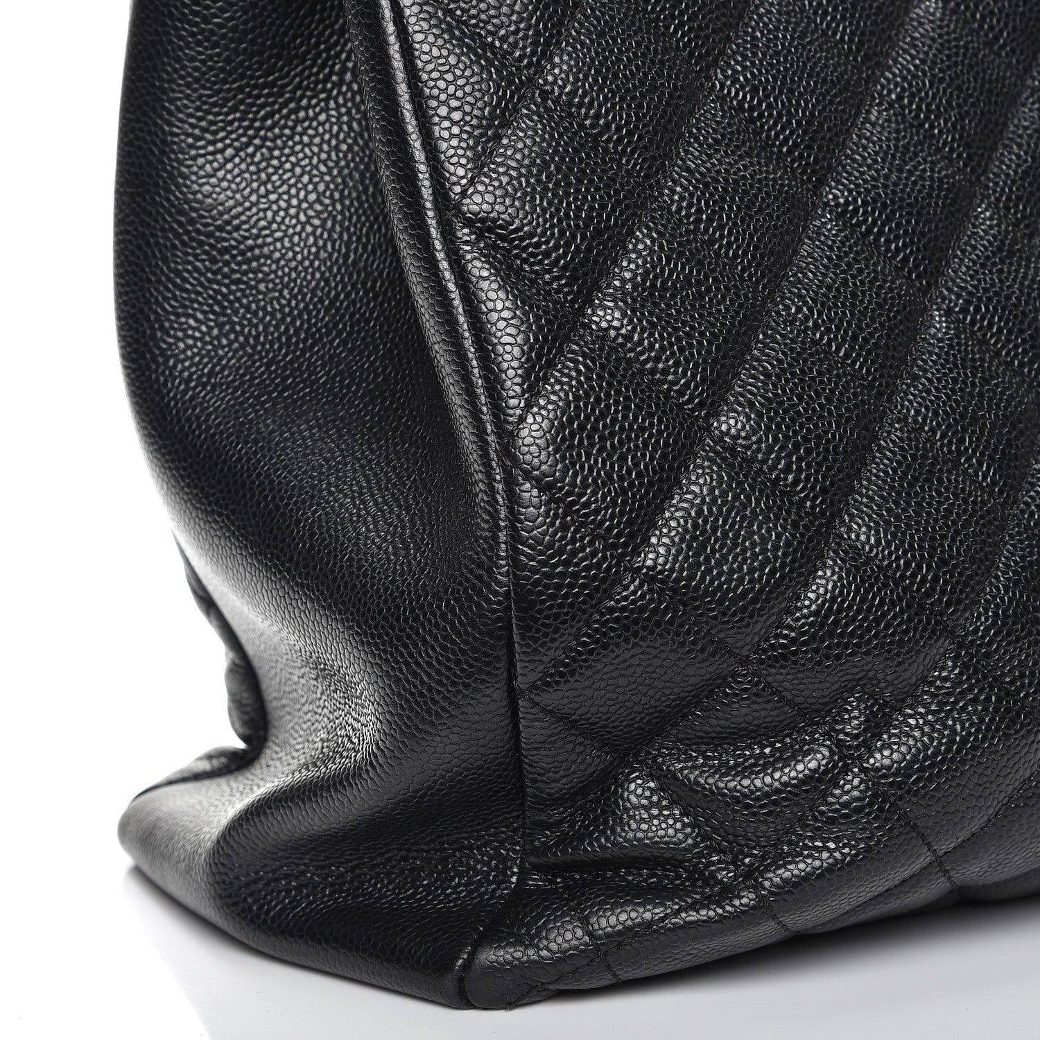 Chanel Caviar Quilted XL Grand Shopping Tote GST Black 13 of 14