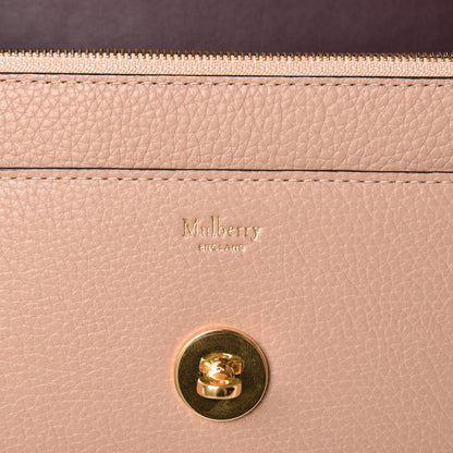 Mulberry Small Classic Grain Calfskin Small Darley Rosewater 8 of 11