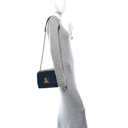 Louis Vuitton Epi Twist Shoulder Bag MM Indigo 2 of 10