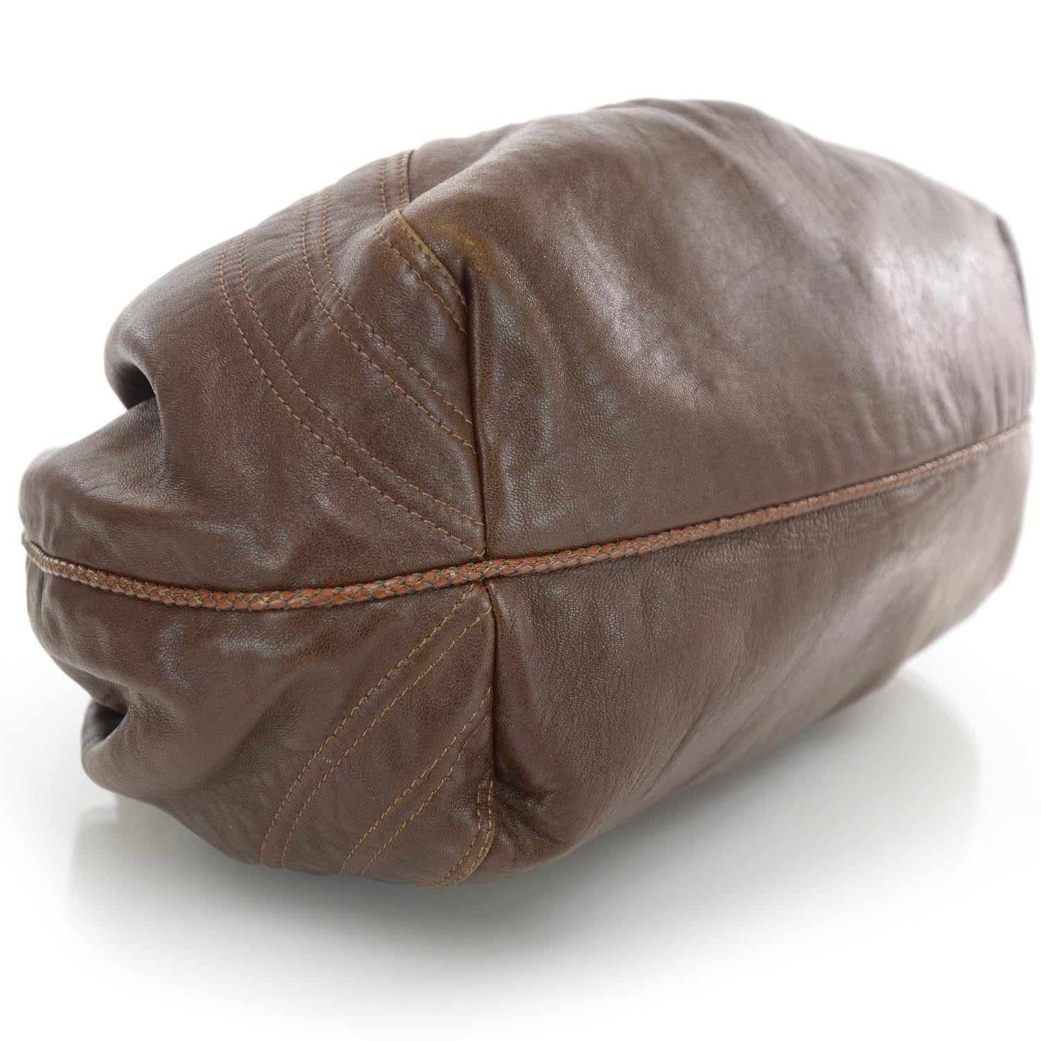 Fendi Nappa Nuvolata Spy Cognac 3 of 8