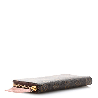 Louis Vuitton Monogram Clemence Wallet Rose Ballerine 4 of 11