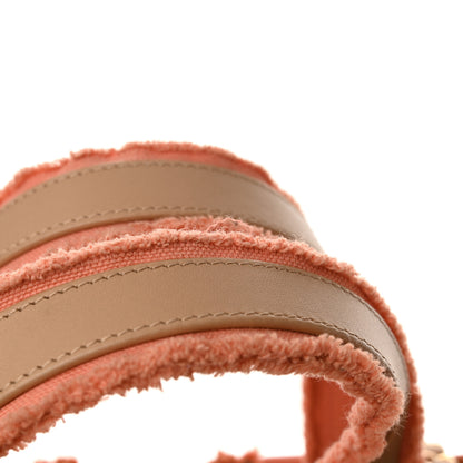 Chanel Canvas Chevron Cuba Patchwork Shopper Tote Orange 14 of 14