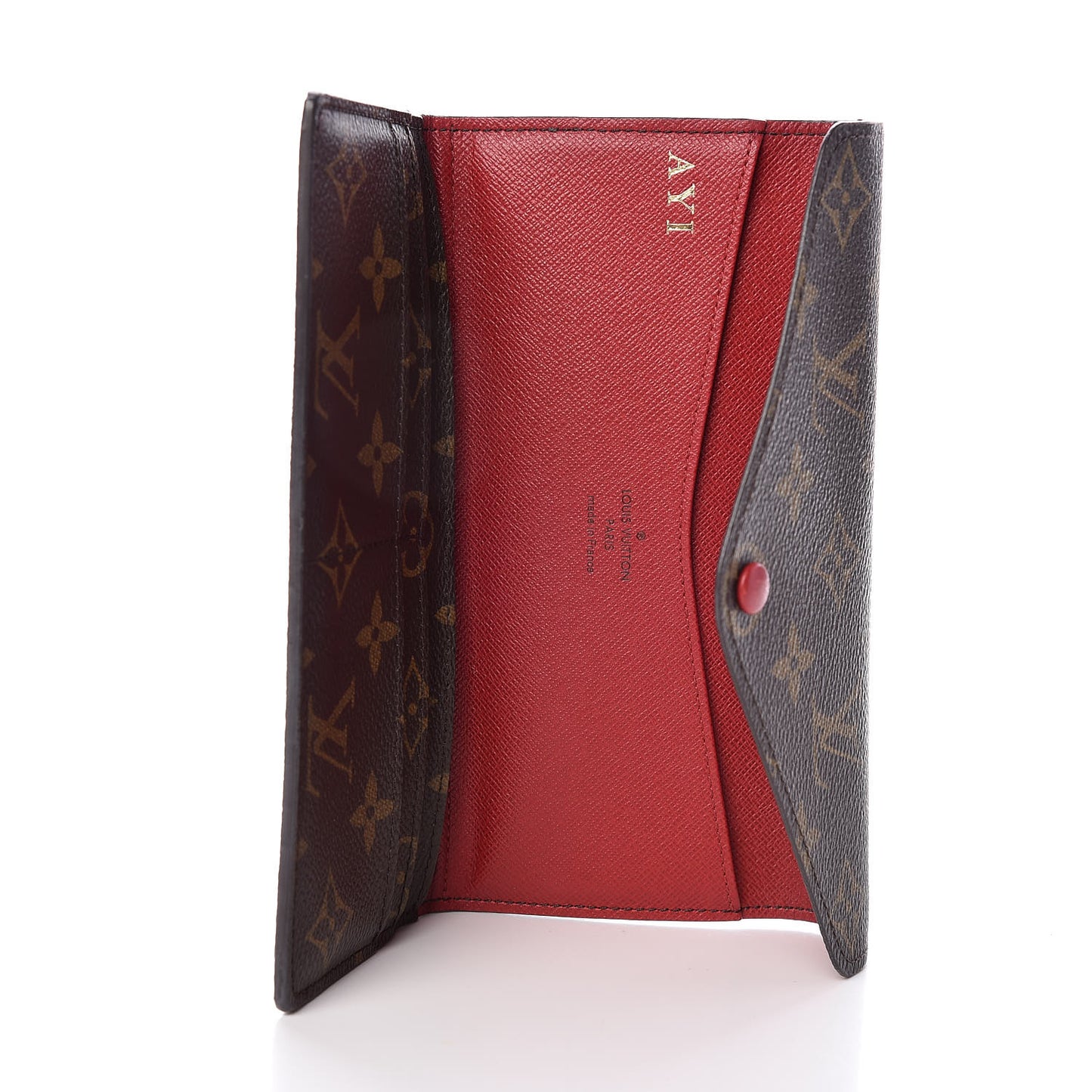 Monogram Josephine Wallet Rouge