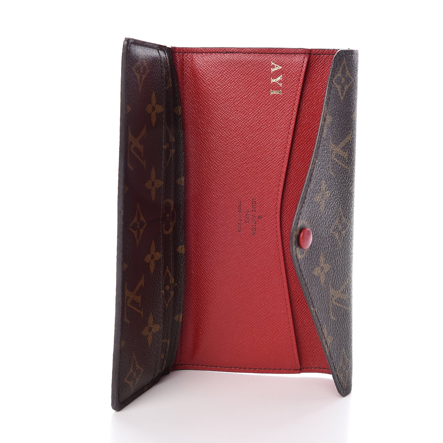 Louis Vuitton Monogram Josephine Wallet Rouge 5 of 8