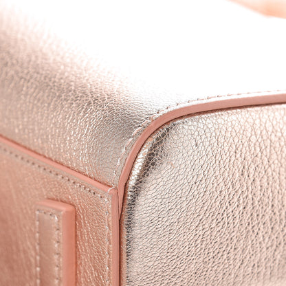 Givenchy Metallic Sugar Goatskin Mini Antigona Light Pink 11 of 12