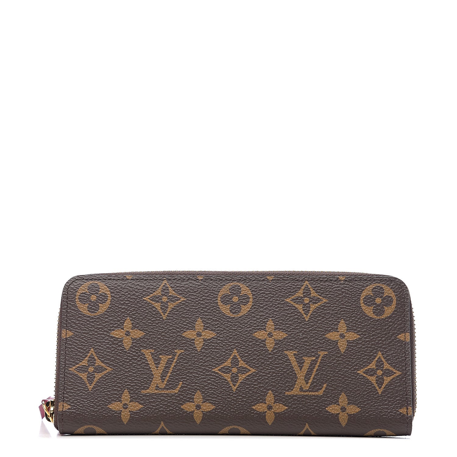 Louis Vuitton Monogram Clemence Wallet Fuchsia 1 of 6