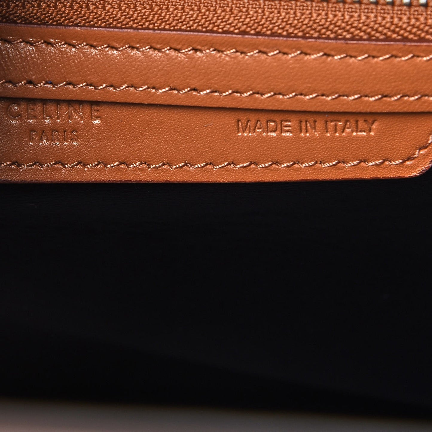 Calfskin Linen Micro Tri-Color Luggage Natural