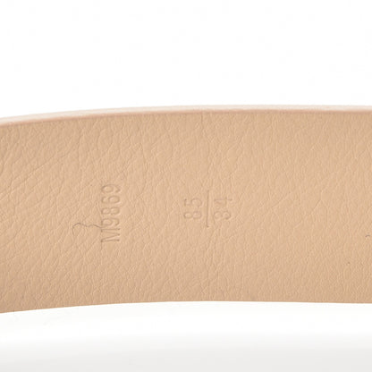 Louis Vuitton Ecrin Calfskin Belt 85 34 Opal 7 of 9
