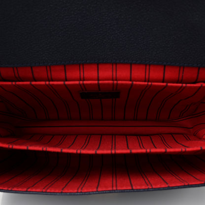 Louis Vuitton Empreinte Pochette Metis Marine Rouge 5 of 9