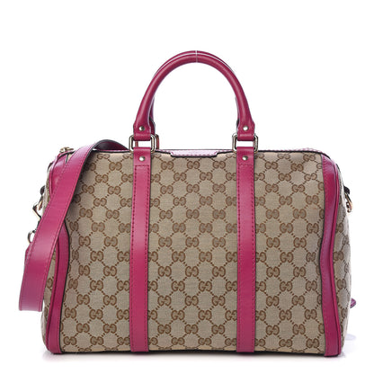 Gucci Monogram Medium Joy Boston Pink 1 of 17
