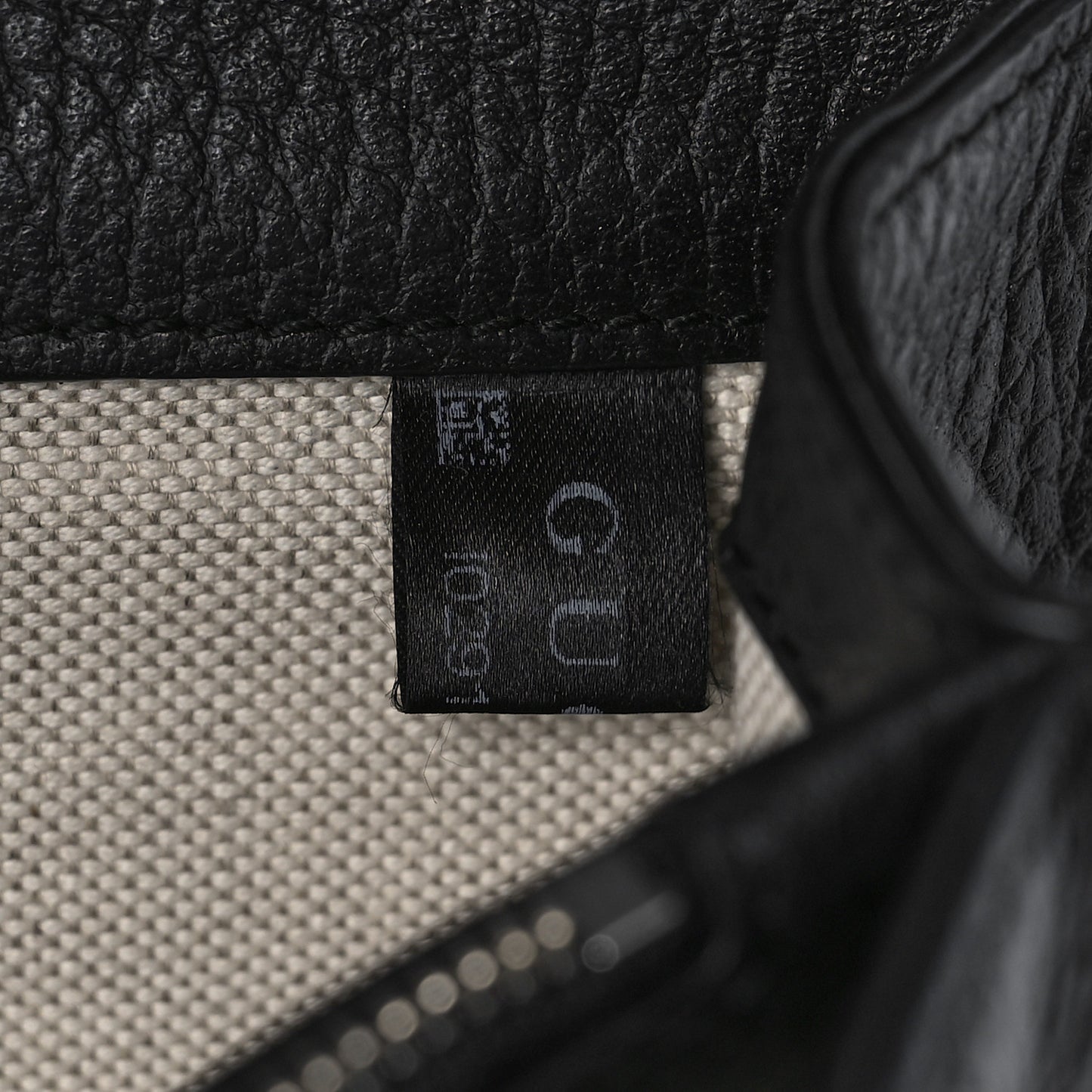 Pebbled Calfskin Small Dionysus Shoulder Bag Black