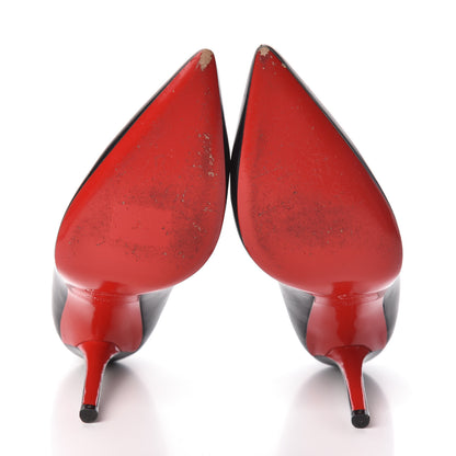 Christian Louboutin Kid Apostrophy 100 Pumps 39.5 Black 7 of 11