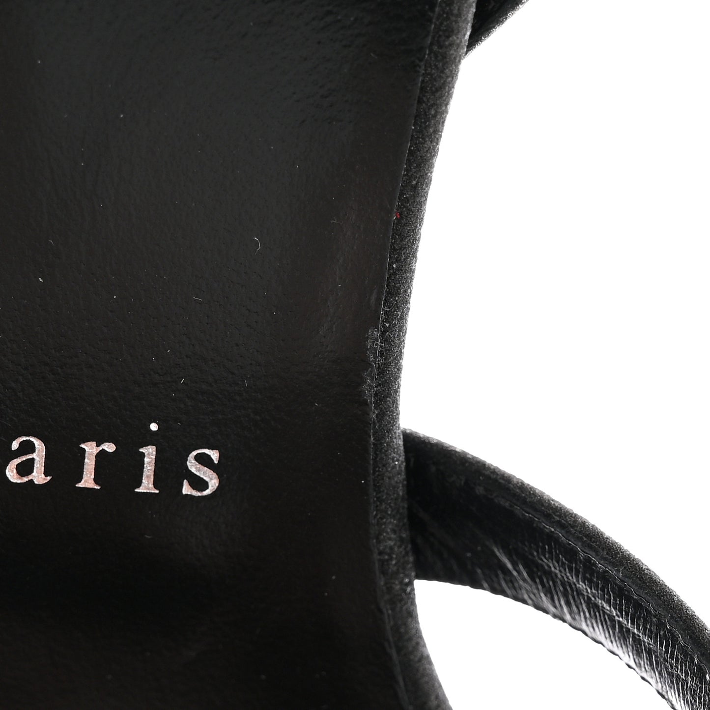 Glitter Calfskin Emilie 100 Slingback Sandals 39.5 Black