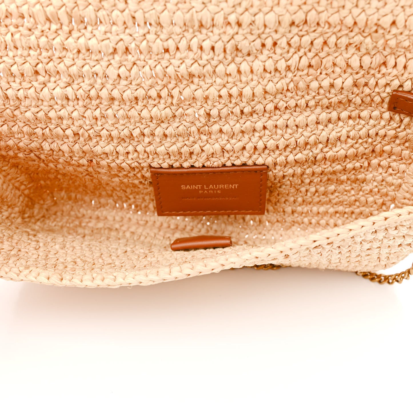 Raffia Icare Shopping Tote Natural