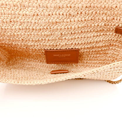 Saint Laurent Raffia Icare Shopping Tote Natural 7 of 14