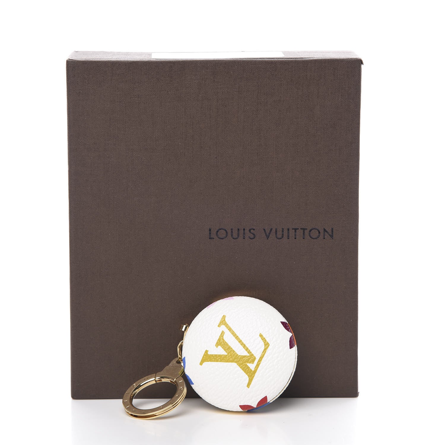 Louis Vuitton Monogram Multicolor Astropill Light Key Chain White 4 of 4