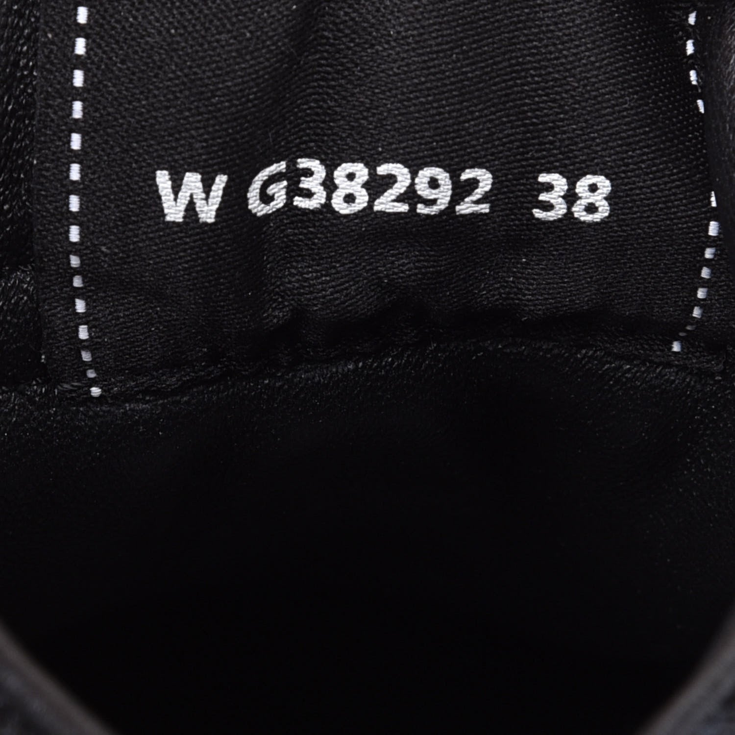 Chanel Fabric Suede Calfskin Womens CC Sneakers 38 Black White 8 of 10