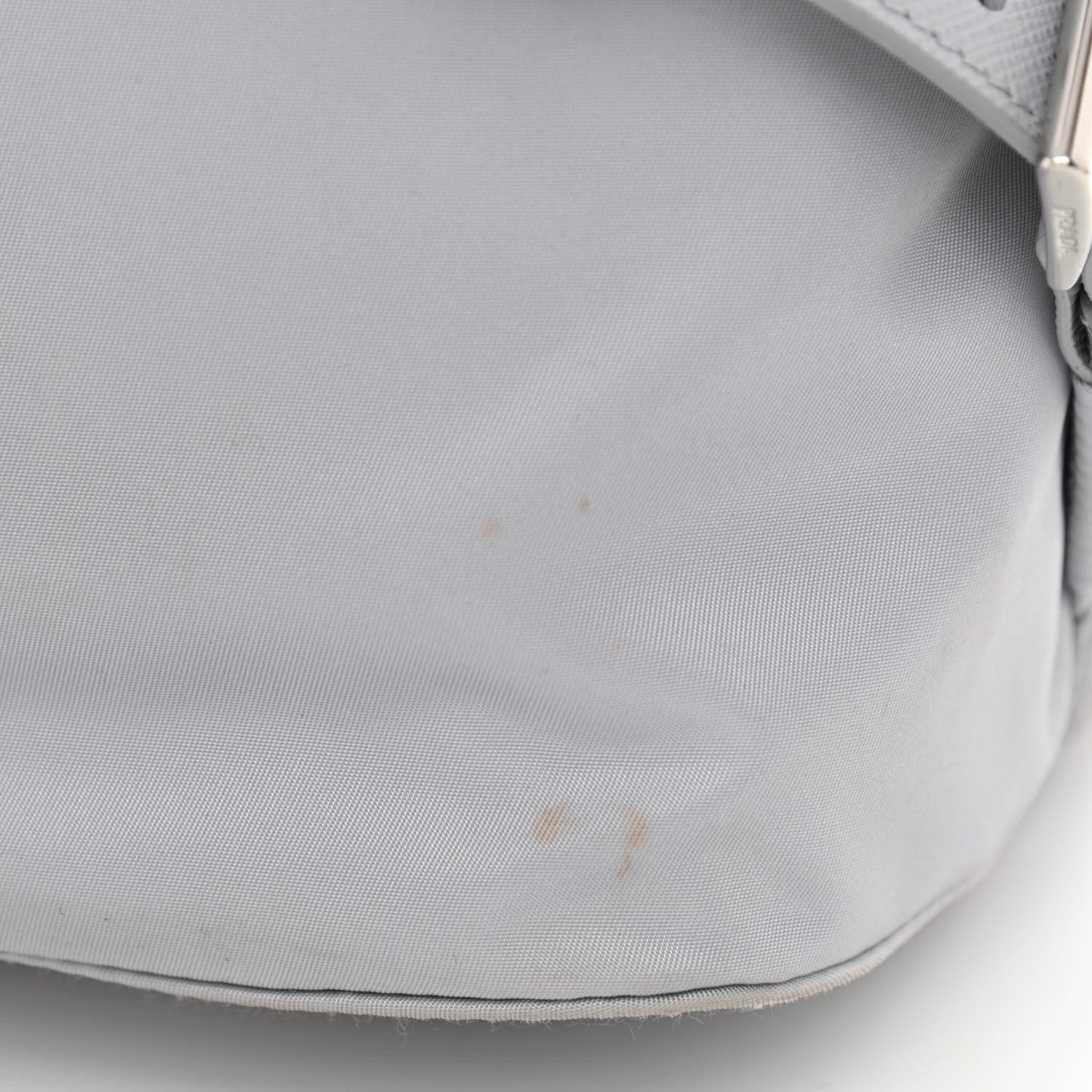 Tessuto Nylon Vela Small Backpack Light Grey