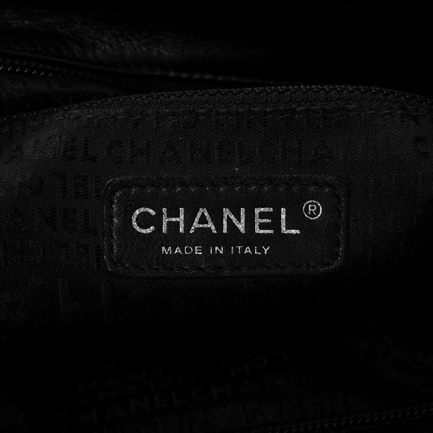 Lambskin Stitched Medium Ultimate Soft Tote Black