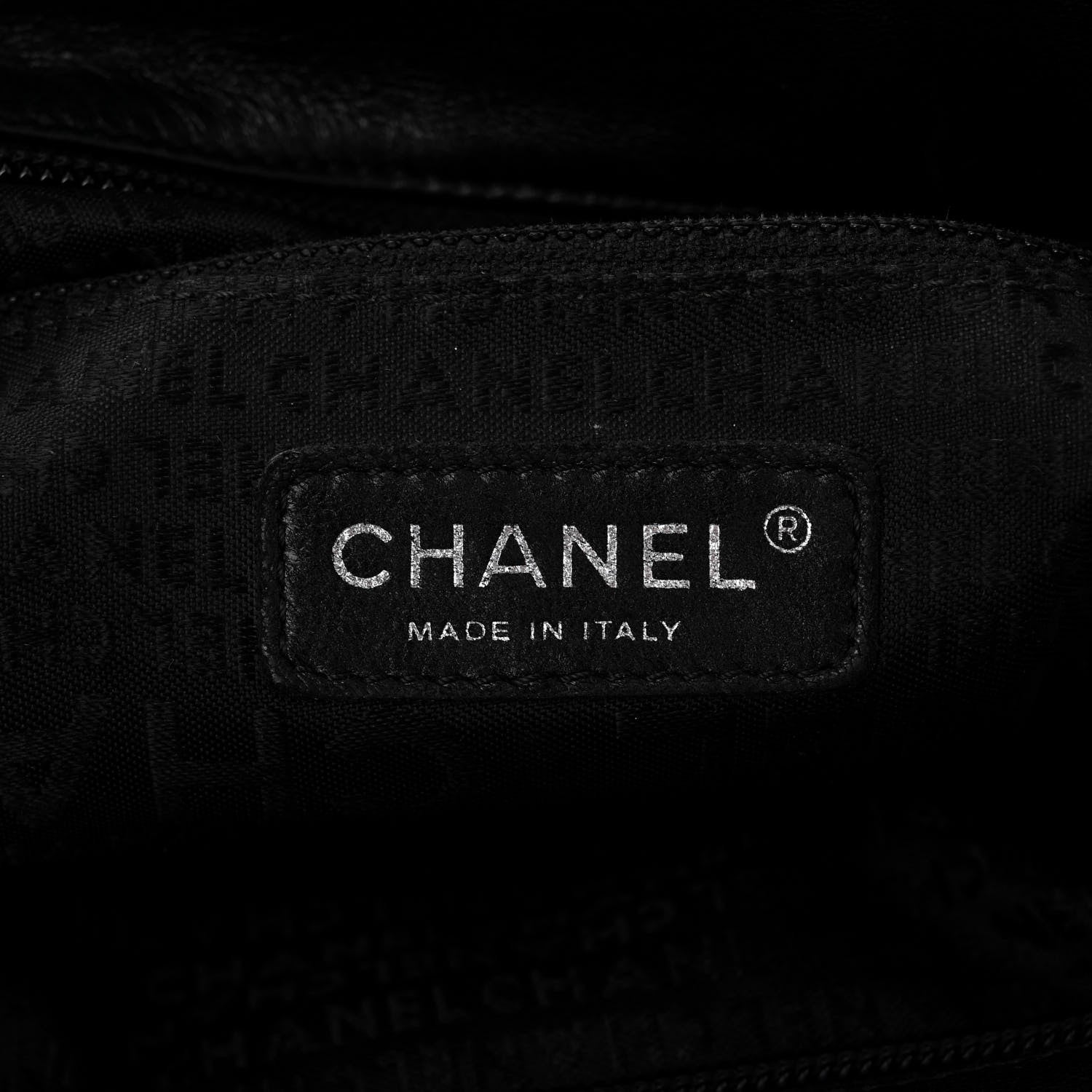 Chanel Lambskin Stitched Medium Ultimate Soft Tote Black 7 of 12