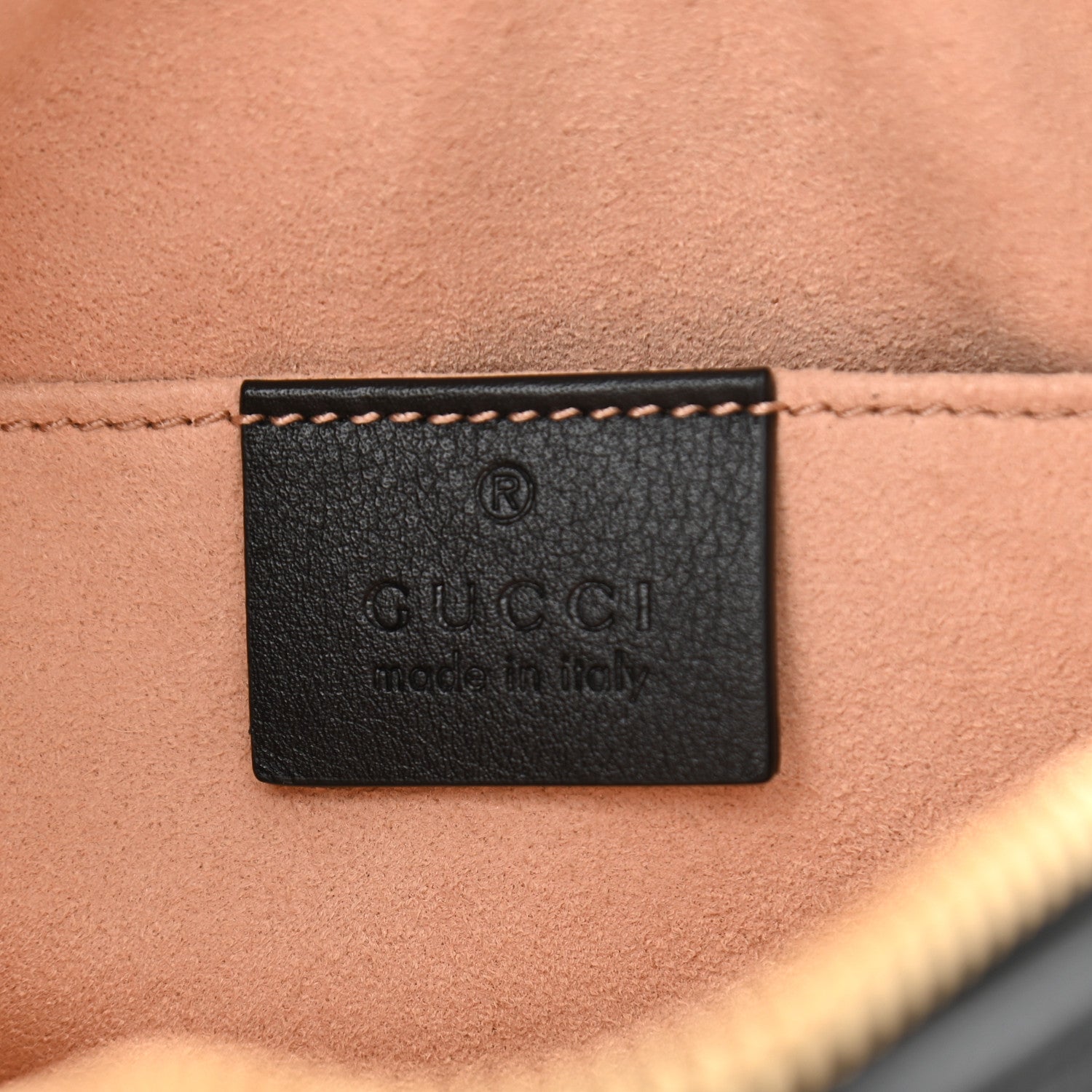 Gucci Suede Small Ophidia Belt Bag 95 38 Black 6 of 11