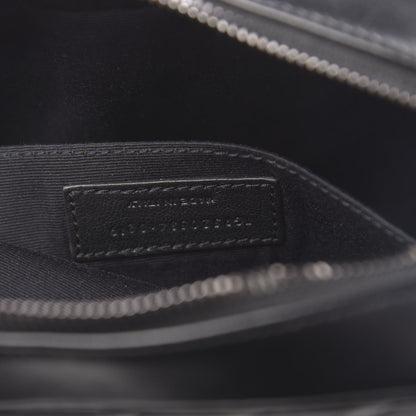 Saint Laurent Calfskin Matelasse Monogram Lou Camera Bag Black 7 of 10