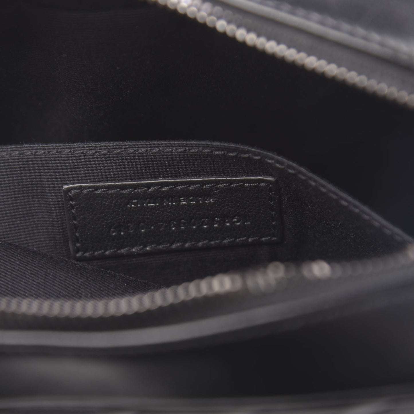 Calfskin Matelasse Monogram Lou Camera Bag Black