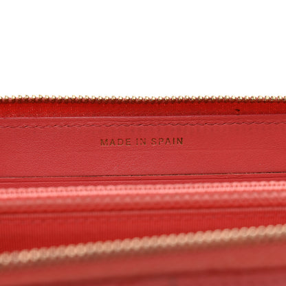 Chanel Caviar Quilted Medium Zip Around Wallet Pink 8 of 11